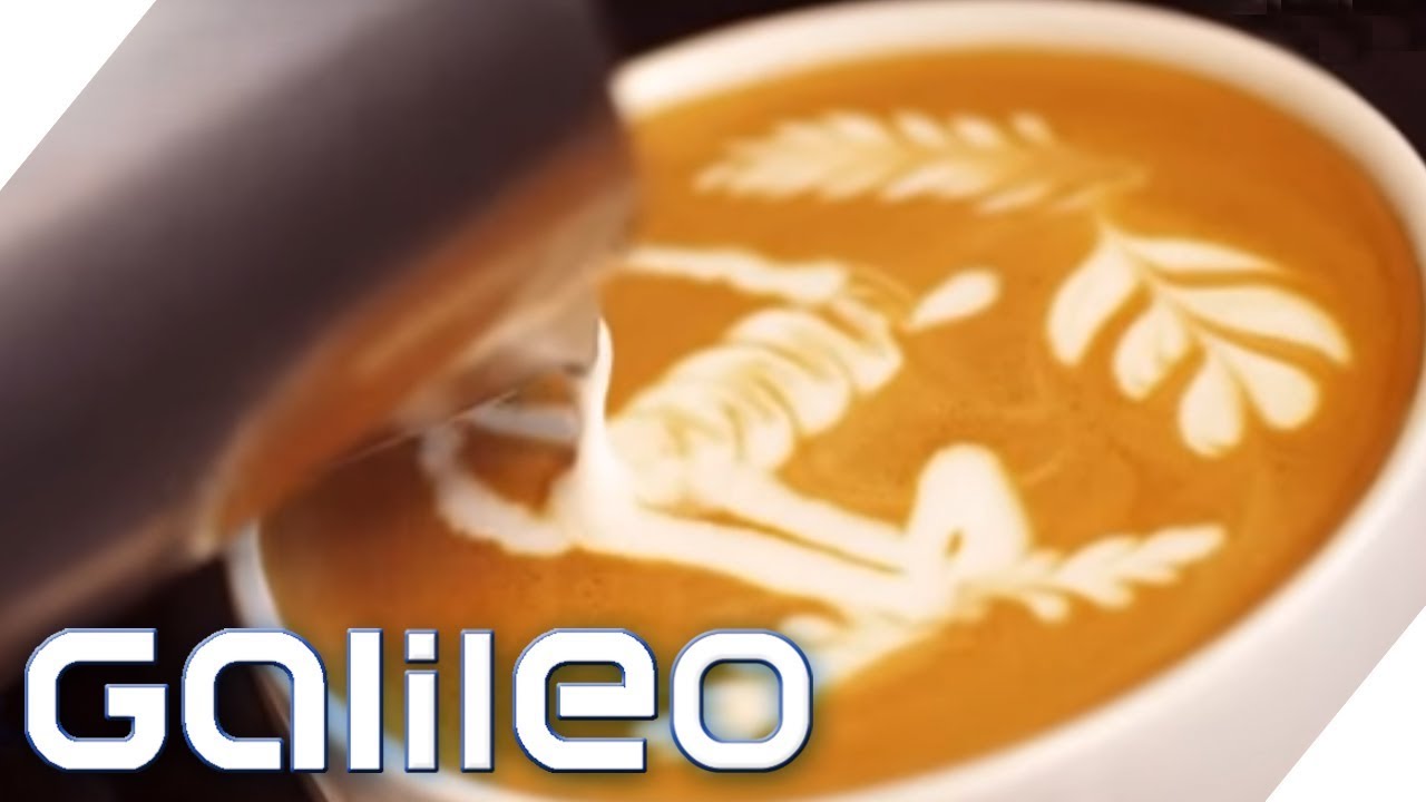 Reich dank Milchschaum: Latte Art Weltmeister verrät seine Tricks | Galileo | ProSieben