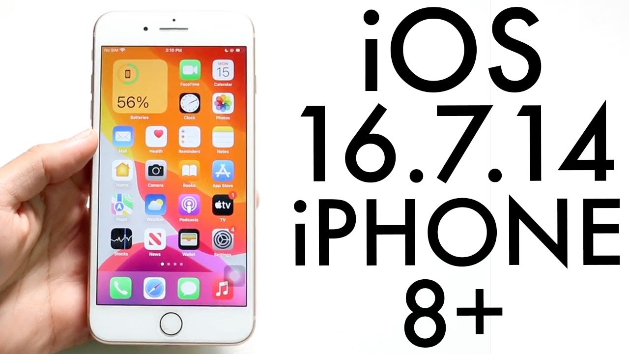 iOS 16.7.14 на iPhone 8+! (Обзор)