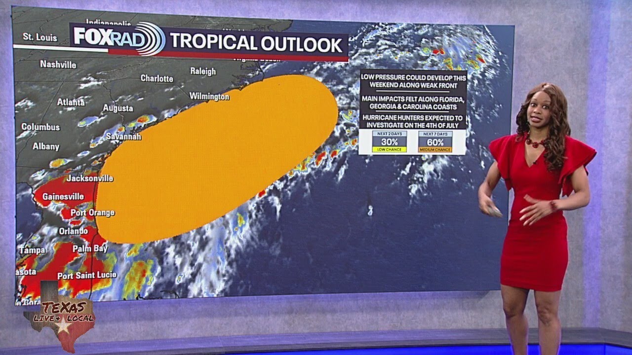 Tropical Weather Update: Watching Atlantic Basin near Florida for possible development