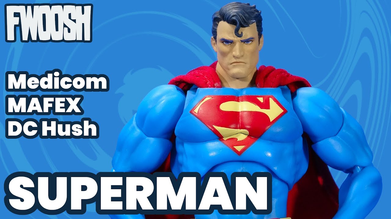 Обзор фигурки MAFEX Superman Hush DC Comics Batman Medicom