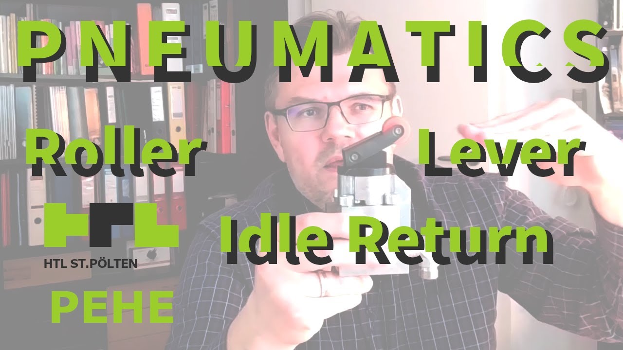 Pneumatics 48: Roller Lever With Idle Return