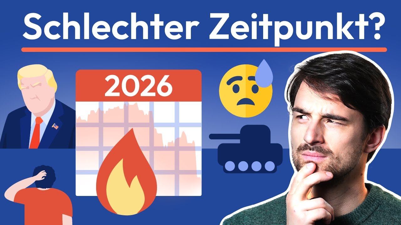 Turbulente Zeiten: In 2026 mit dem Investieren anfangen?
