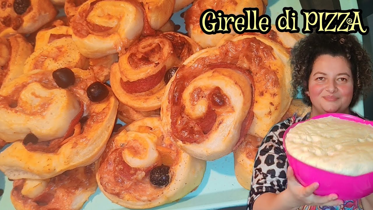 Girelle di PIZZA 🍕 deliziose e facile da fare 👌 