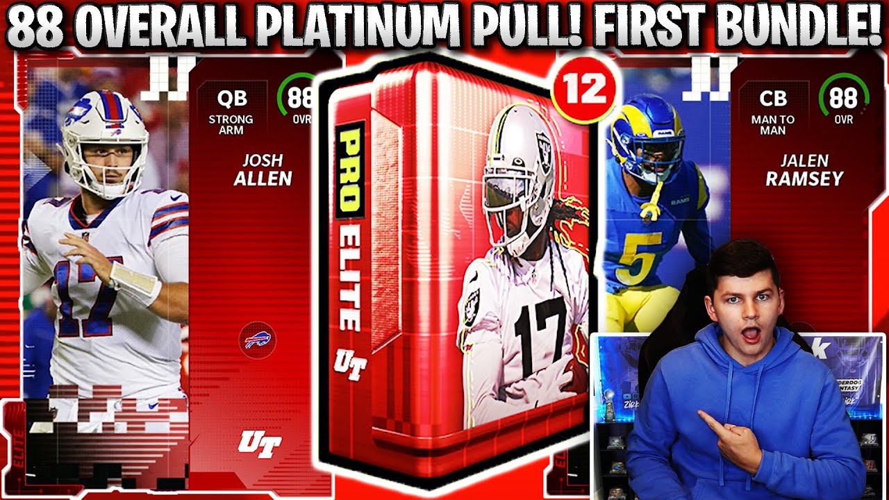 ВЫПАЛА КАРТОЧКА 88 OVR! МОЙ ПЕРВЫЙ НАБОР В MADDEN 23! НАБОР PRO PLATINUM! | MADDEN 23 ULTIMATE TEAM
