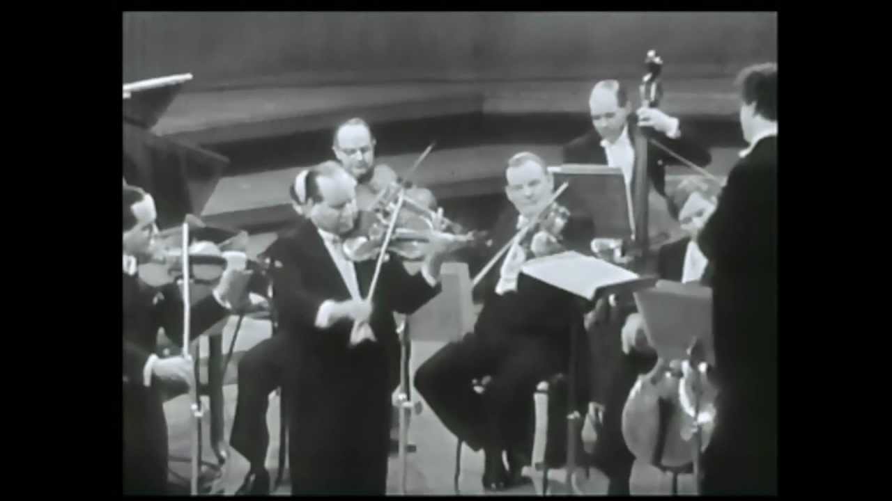 David Oistrakh - Bach Concerto for Two Violins in D minor, 2. Largo ma non tanto