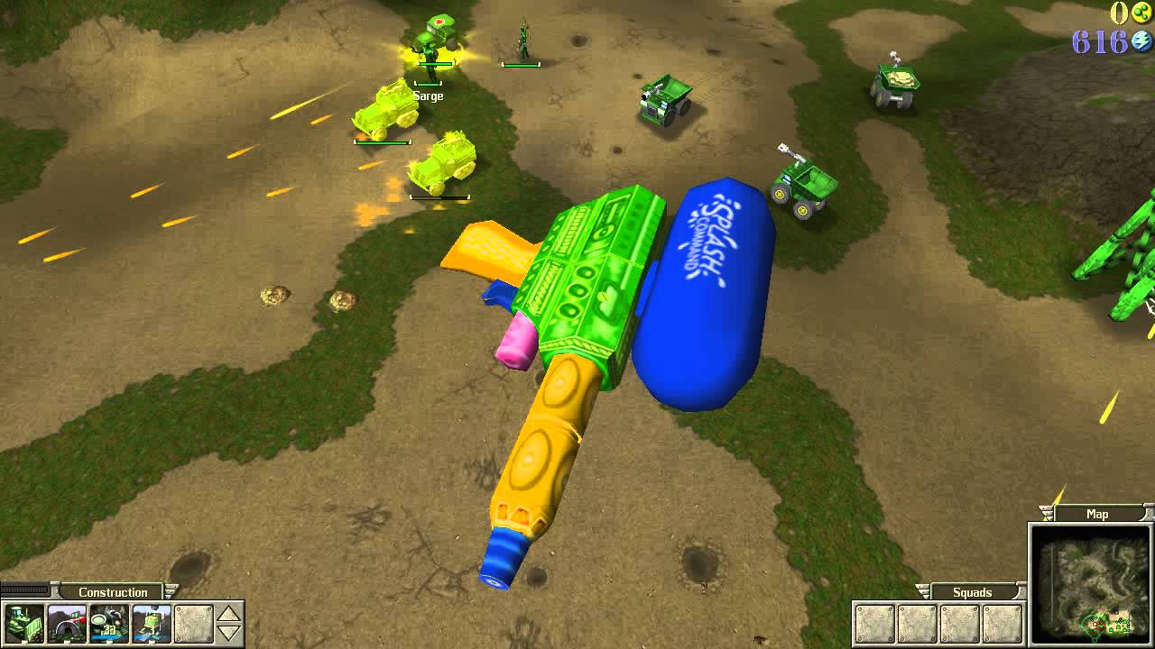 Play Army Men RTS Mission 14 SCORCHED TURF