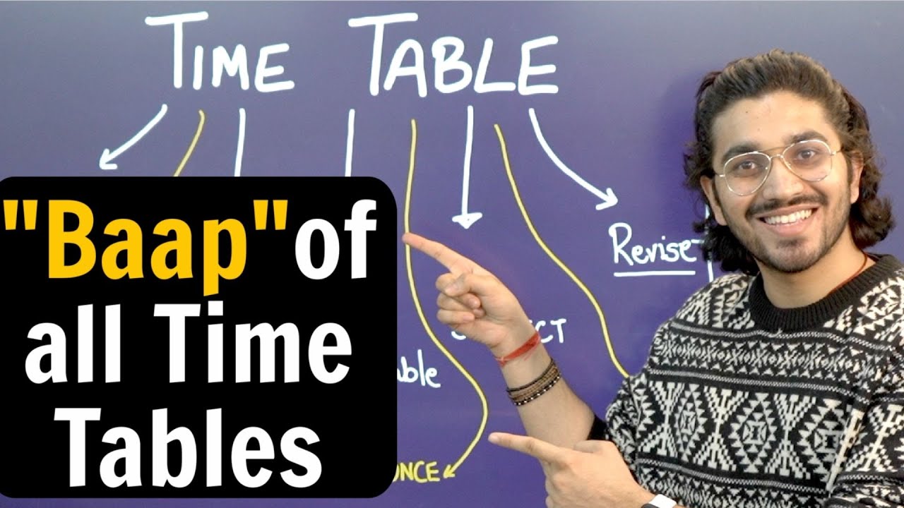 The Best Time Table for every student | 5 Big Mistakes | SuperTips