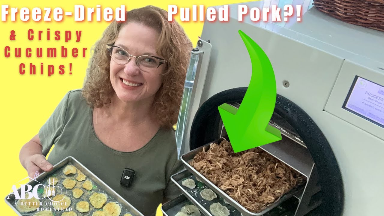 Cucumbers & Pulled Pork: A Freeze Drying Adventure!