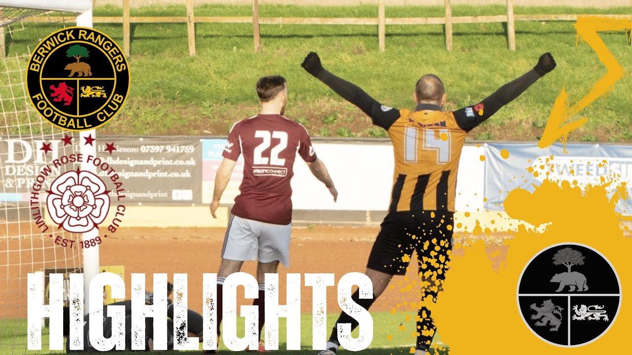 Berwick Rangers 3-1 Linlithgow Rose, 1/11/25