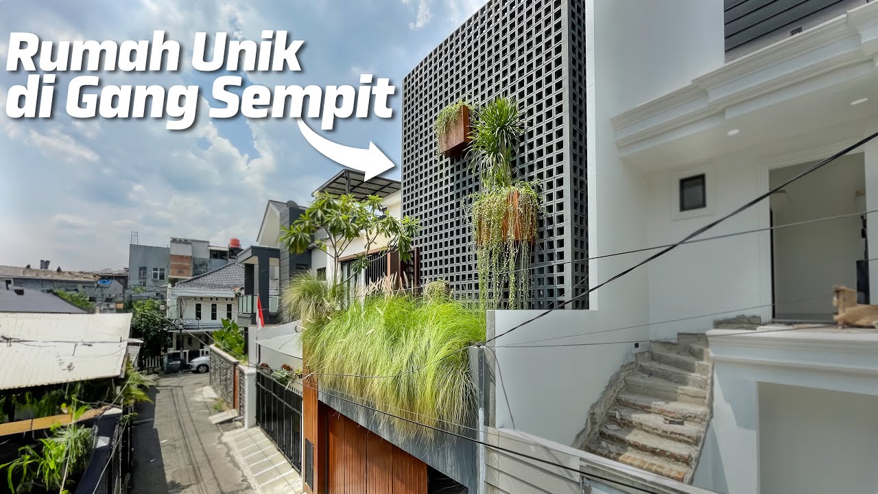 Rumah Unik di Gang Sempit! InspiArsi: Atelier Bertiga
