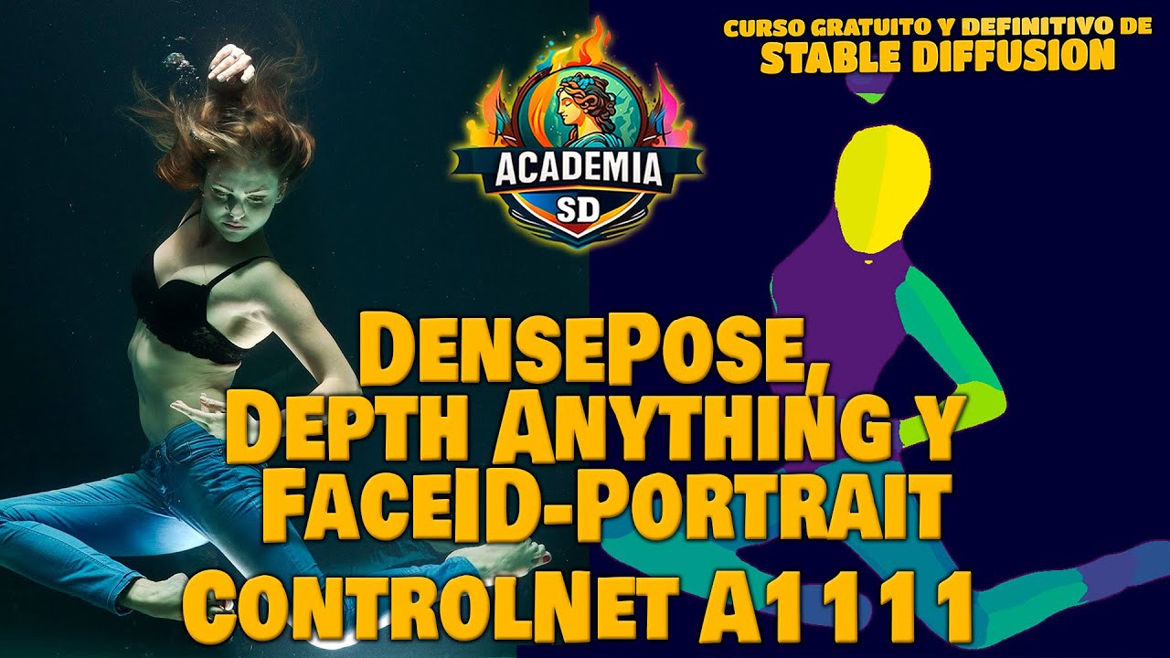 DensePose, Depth Anything y FaceID Portrait