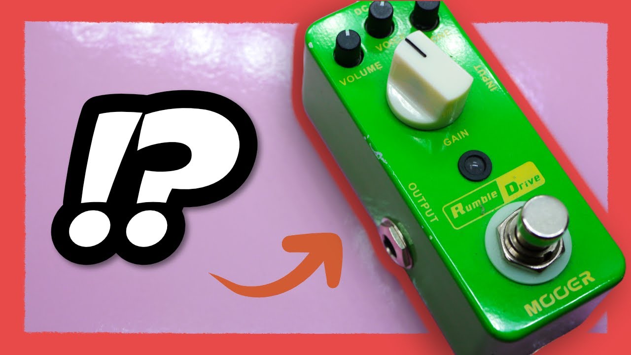 Zendrive clone?! Mooer Rumble Drive