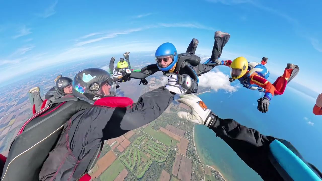 Skydive Burnaby 8 Way  Oct 2024 J4
