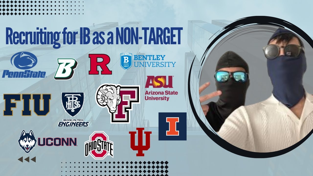 How to Break Into Investment Banking From a NON-TARGET School *From Personal Experience*