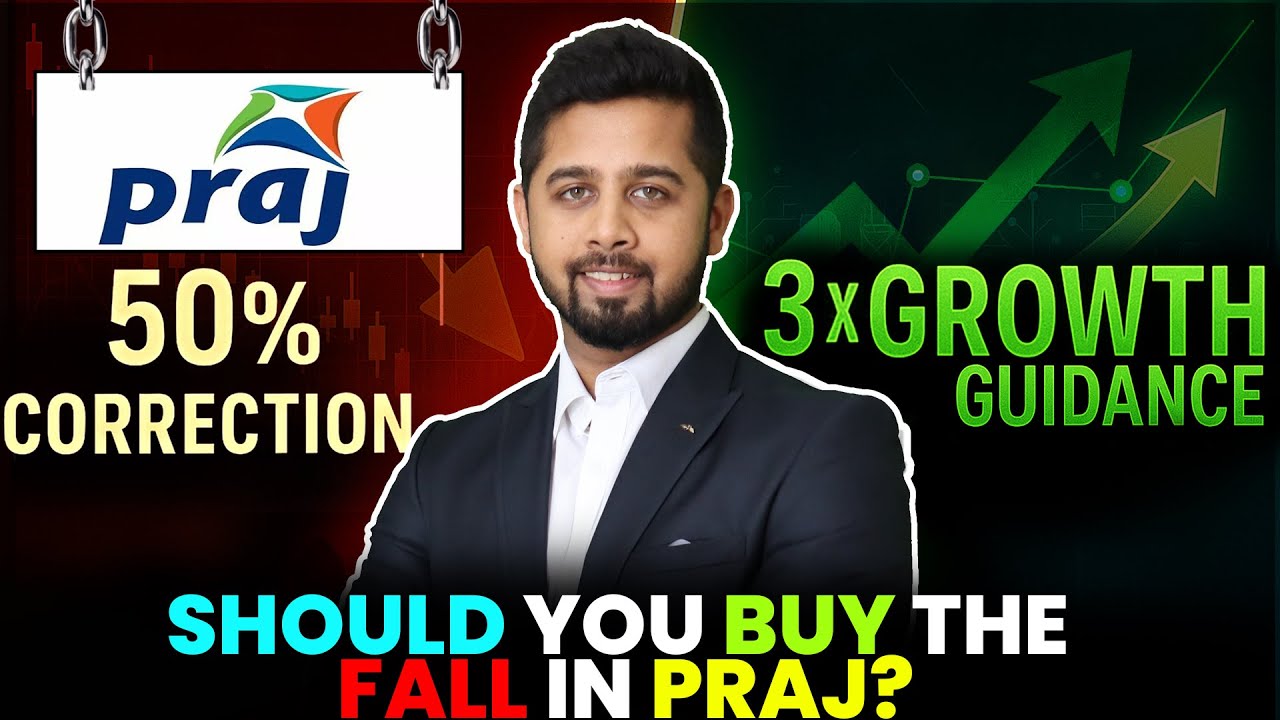 Praj Ind - 50% fall but 3x growth guidance | Short term pain, long term gain?