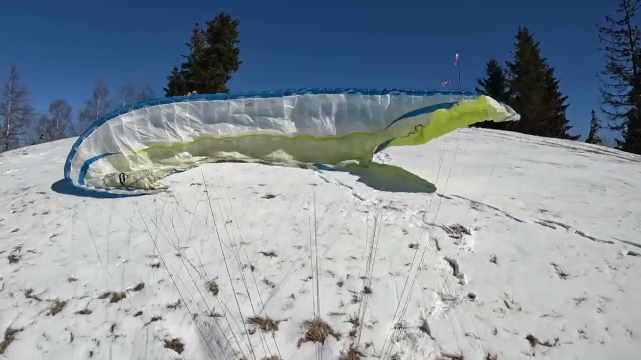 paragliding, Sľubica, 19.3.2025