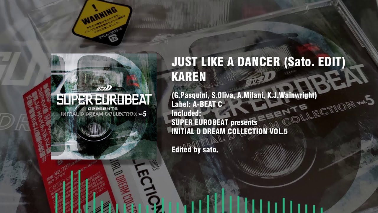 【EUROBEAT】JUST LIKE A DANCER (Sato. EDIT) / KAREN