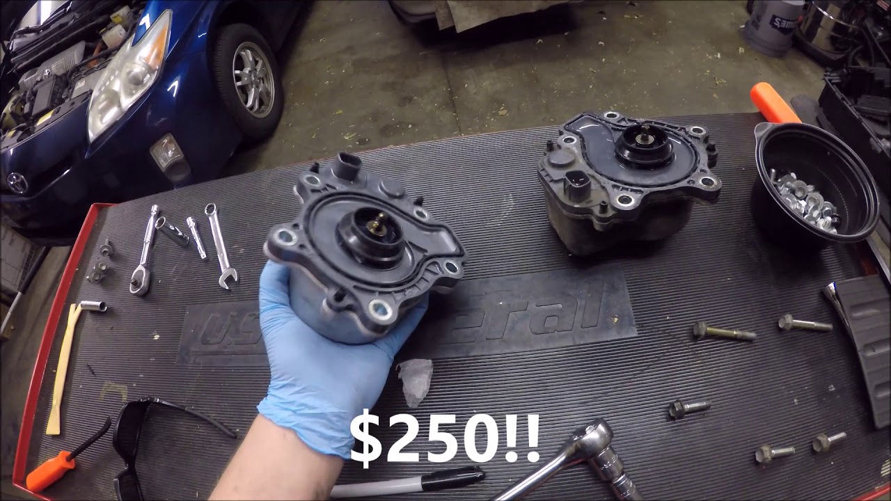 Engine Light P261B - Toyota Prius Water Pump Replacement