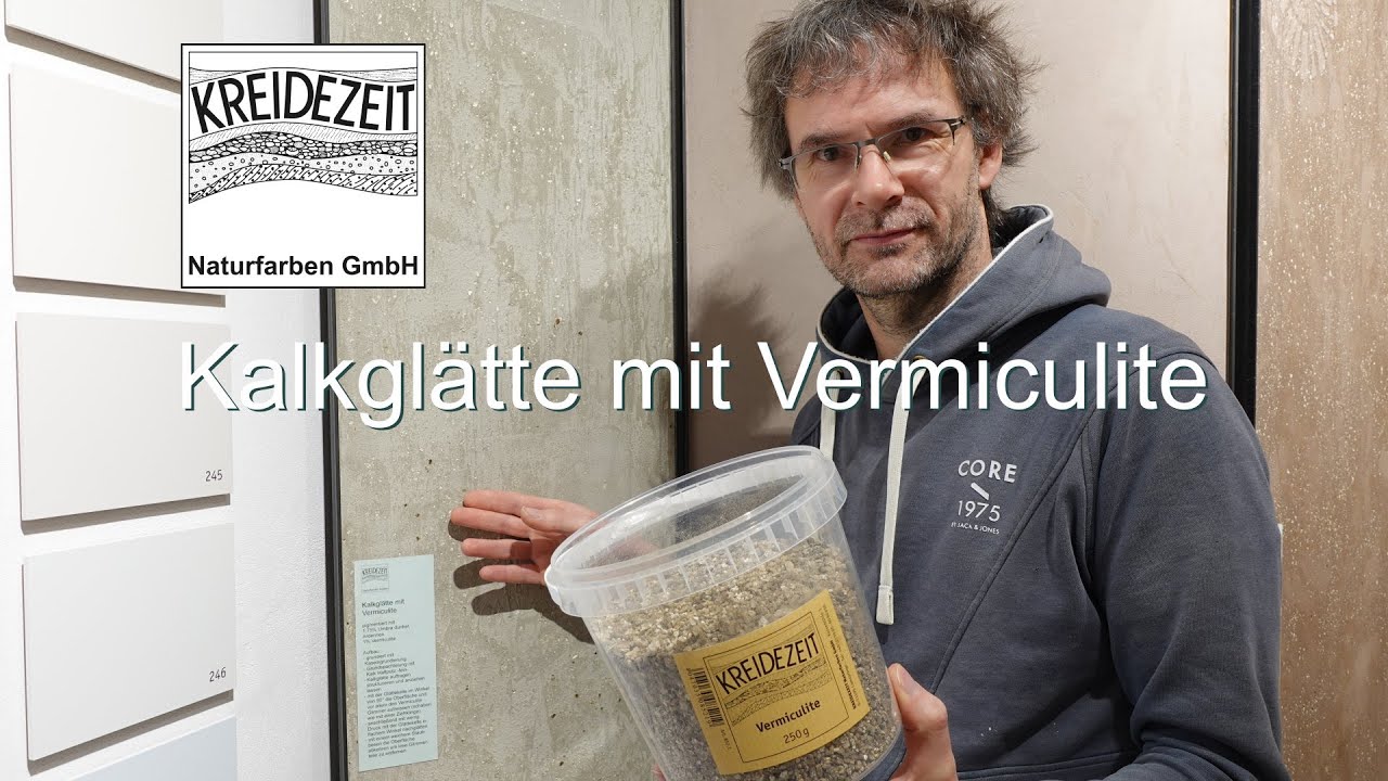 Kalkglätte mit Vermiculite