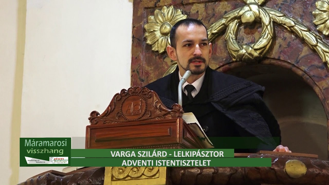 Adventi istentisztelet a Nagybánya- Óvásosi református templomban, 2018 december 9