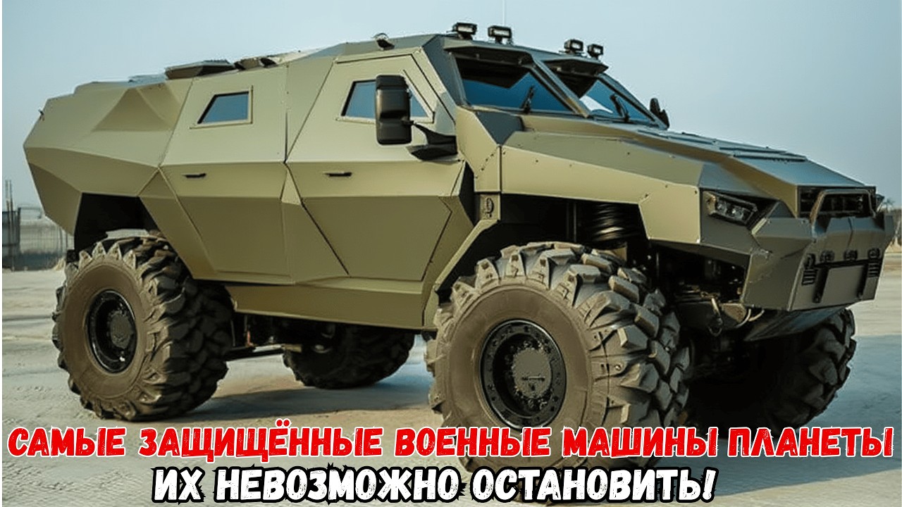 Лучшие Бронемашины в Мире — Эти Монстры Выживают После Взрыва Мины!
