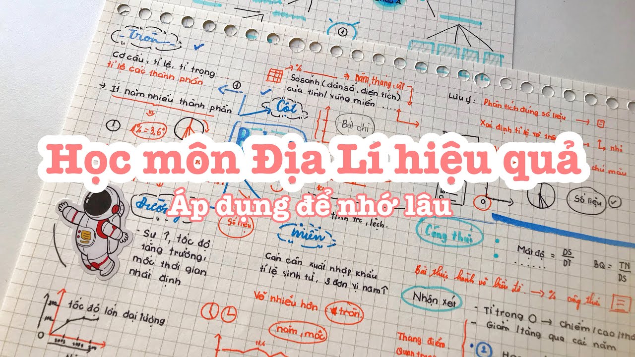Cách KHẮC PHỤC học ĐỊA LÝ để không mất thời gian ôn tập// Thi học kì