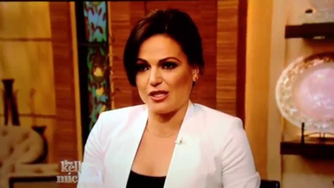 Lana Parrilla on Kelly and Michael 2/27/15