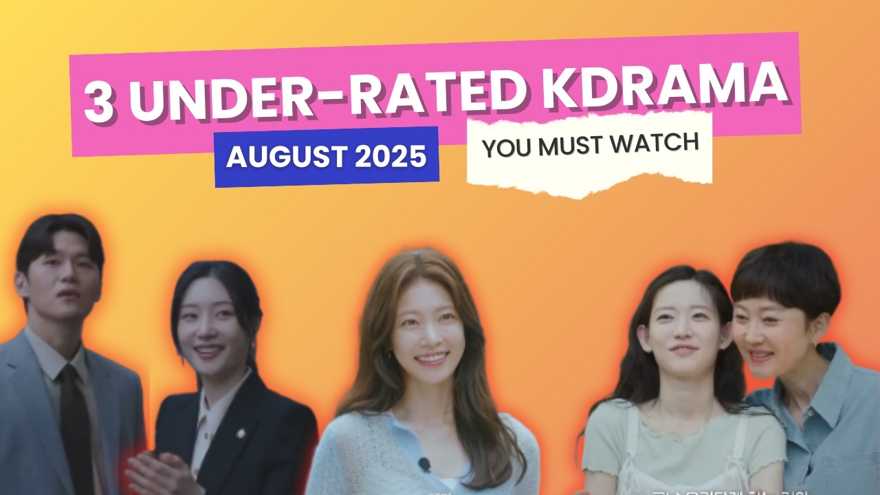 I Found 3 Hidden Gem K-DRAMAs in August 2025 that Everyone Missed | Under-rated K-DRAMA