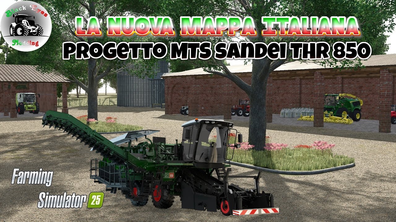 La mappa Italiana di Black Eyes e il progetto MTS sandei THR 850