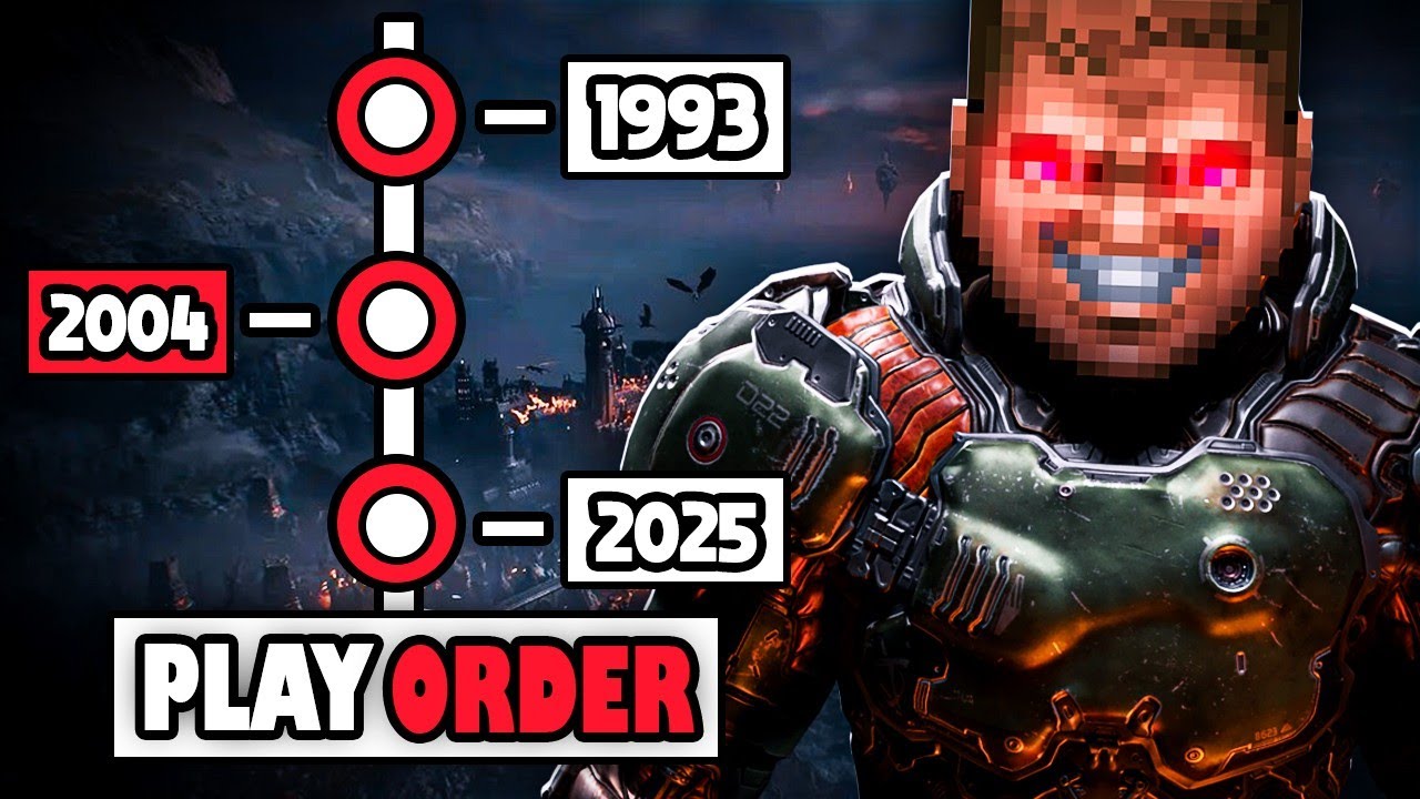 How To Play The DOOM Games in The Right Order!