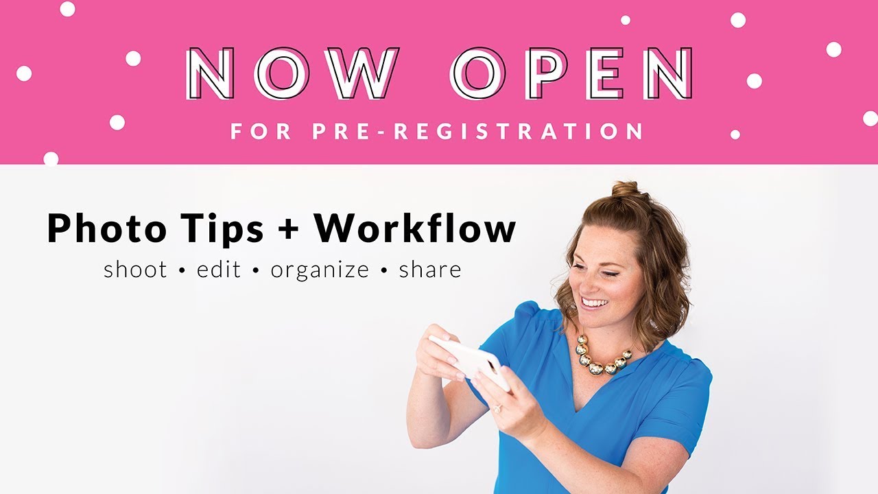 BH Classroom - Photo Tips + Workflow Online Course - Promo