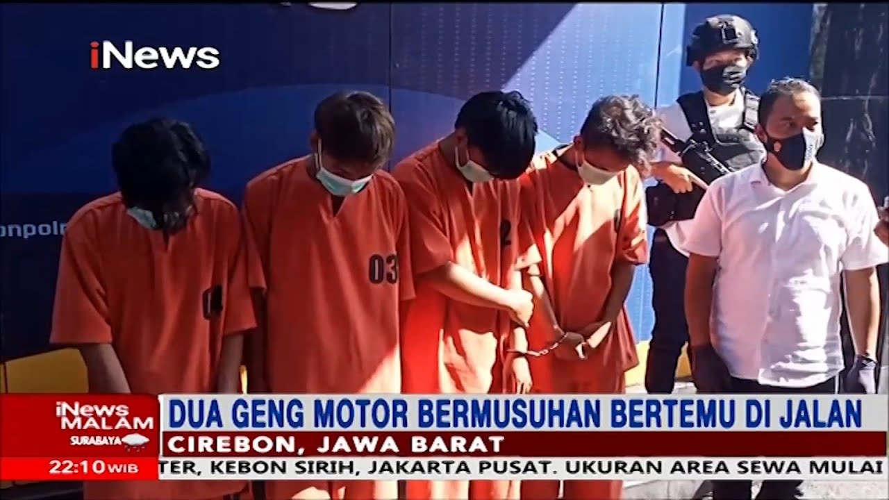 Tawuran Geng Motor di Cirebon Berujung Satu Orang Koma #iNewsMalam 22/07