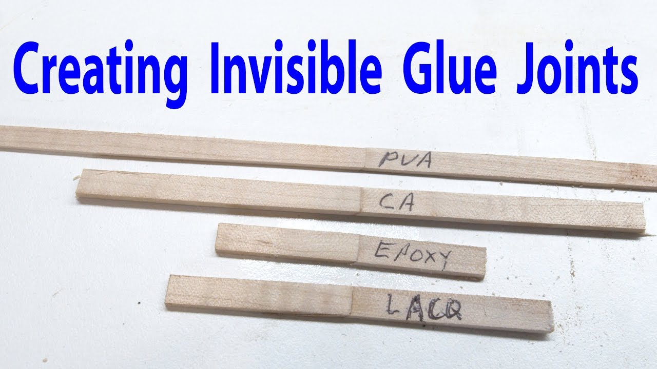 How to Eliminate Glue Lines in Light Colored Woods