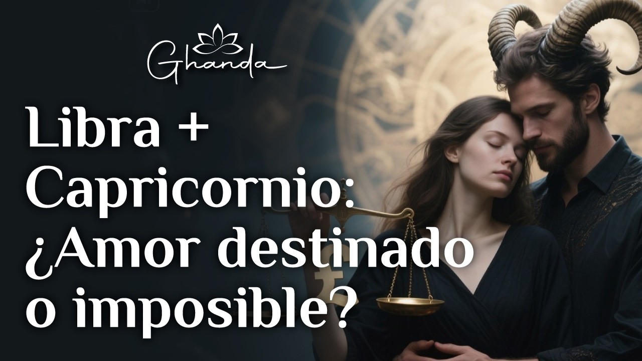 LIBRA + CAPRICORNIO: ¿AMOR DESTINADO POR EL UNIVERSO O RELACIÓN IMPOSIBLE?