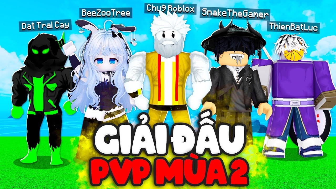 T&oacute;m Tắt Giải Đấu PVP Blox Fruits Việt Nam M&ugrave;a 2 - Thế Hệ Mới [FULL MOVIE]