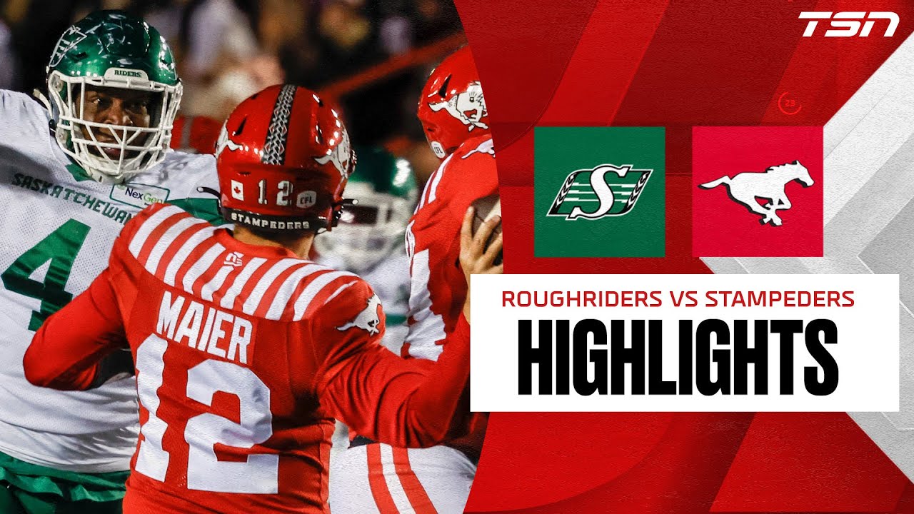 CFL WEEK 19: STAMPEDERS VS. ROUGHRIDERS