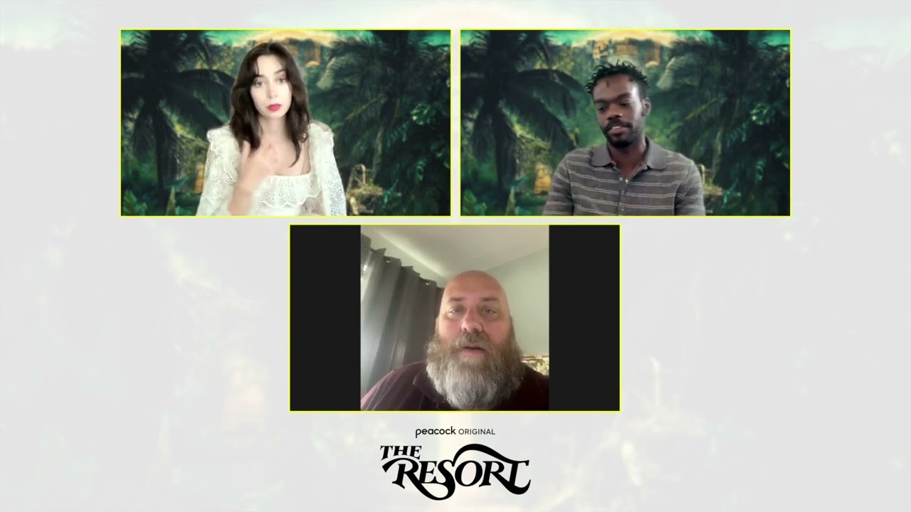 Cristin Milioti and William Jackson Harper discuss their new series, 'The Resort,' on Peacock