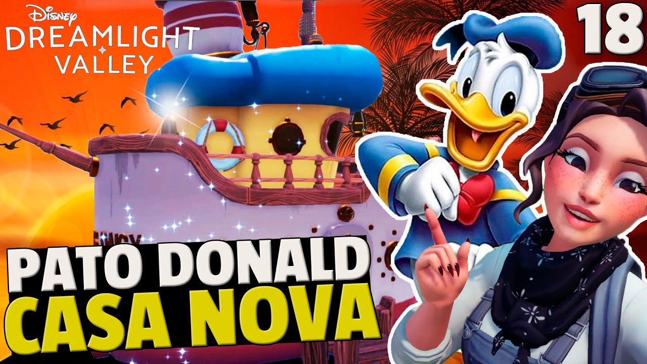 DISNEY DREAMLIGHT VALLEY: Pato Donald de Casa Nova + Liberando todos os Biomas #18
