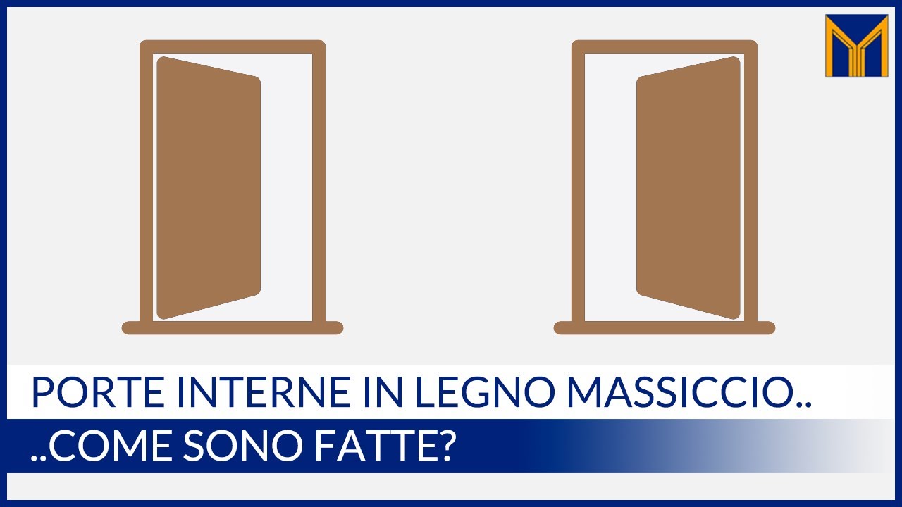 Le Porte in legno massiccio