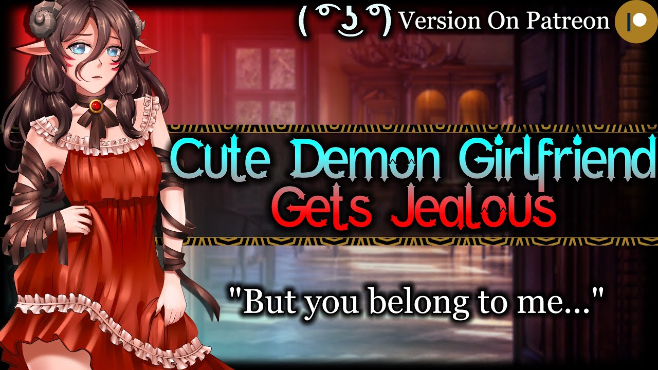 Your Cute Demon Girlfriend Gets Jealous [Shy] [Possessive] | Demon Girl ASMR Roleplay /F4A/