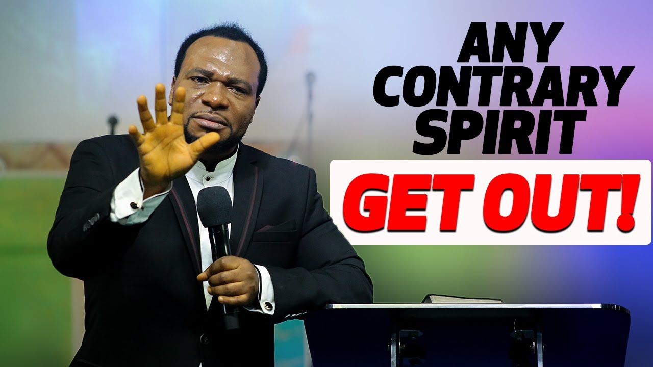 ANY CONTRARY SPIRIT GET OUT!!!