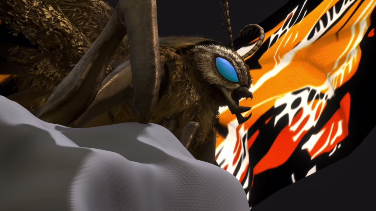 Godzilla King Of The Monsters - Mothra 3D Model #Godzilla #Mothra #Godzillakingofthemonsters