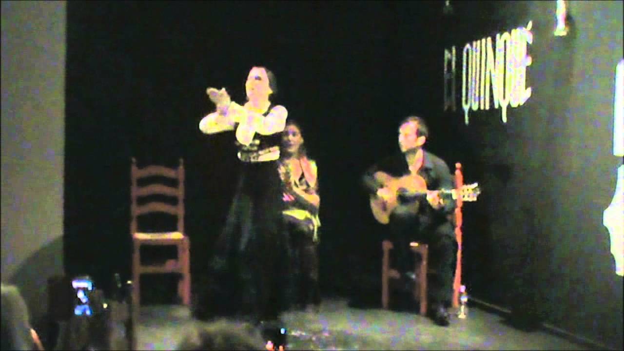 Tablao El Quinqué. Ronda. Cristina Hall. Solea Apola