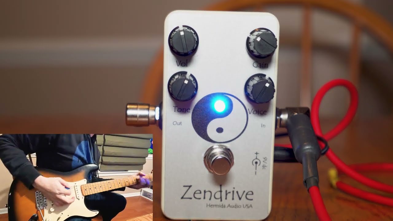 Hermida Audio / Lovepedal White Zendrive - No Talking Demo