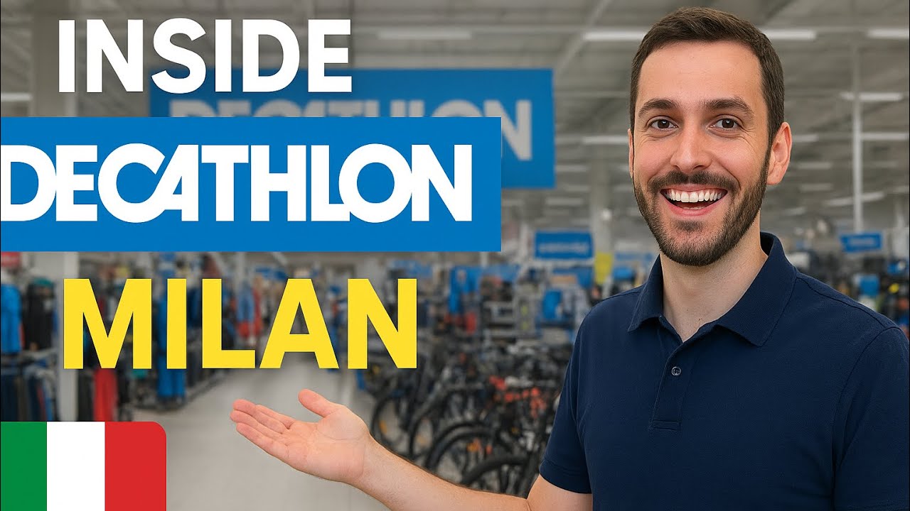 Inside Decathlon Milan 🏀⚽ | Biggest Sports Store in Italy 🇮🇹 | @lankaperera1657 