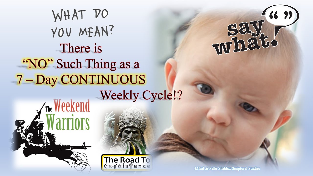 Scripture DEBUNKS the 7-Day Continuous Weekly Cycle Lies