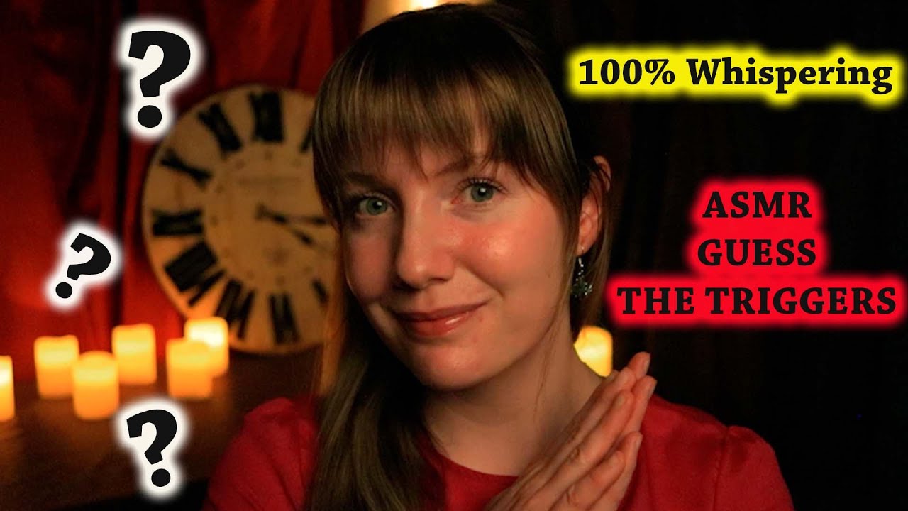 ASMR Guess The Trigger for Sleep & Relaxation | Whispering and Sounds