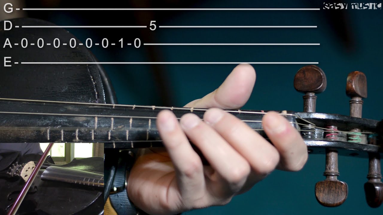 Sway Violin Tutorial - Michael Buble | Easy Music Tutorials | 123 Tabs