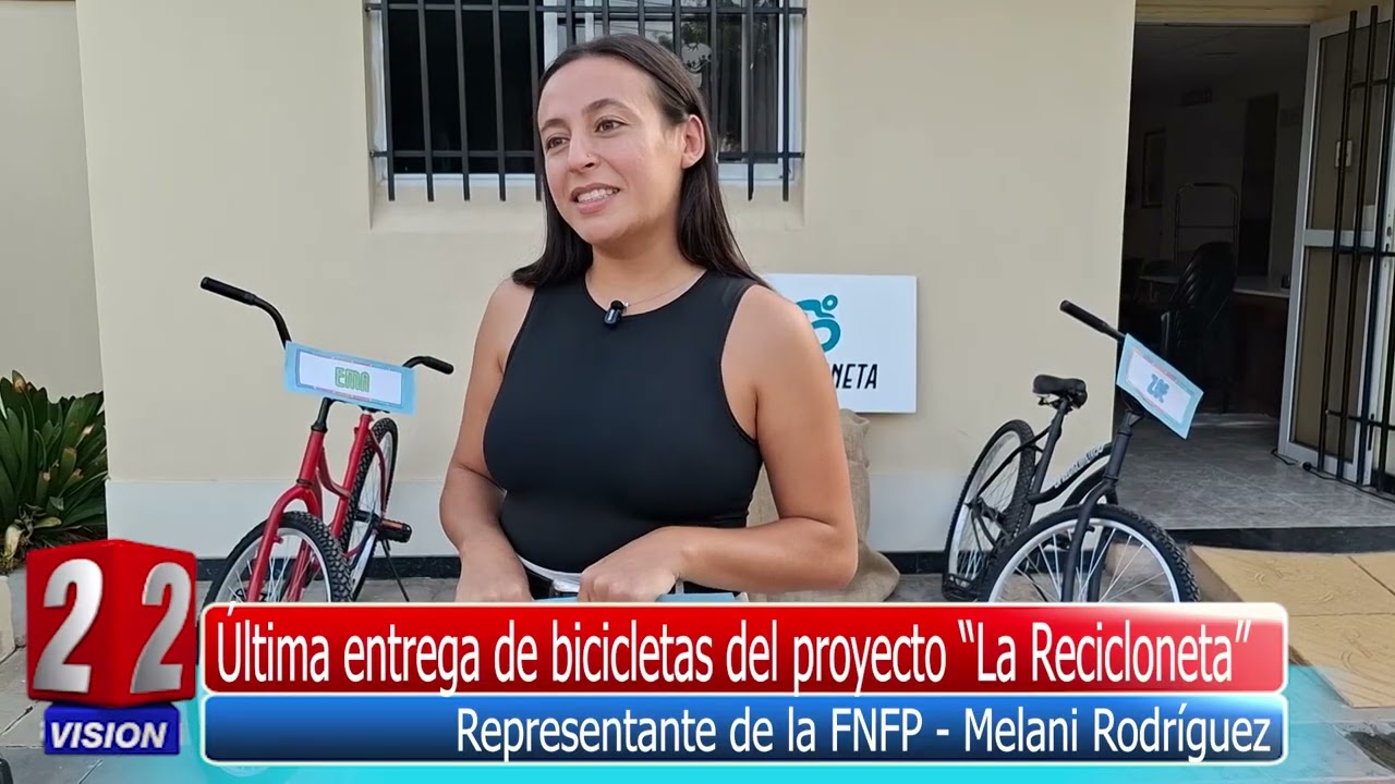 Última entrega de bicicletas del proyecto “La Recicloneta”