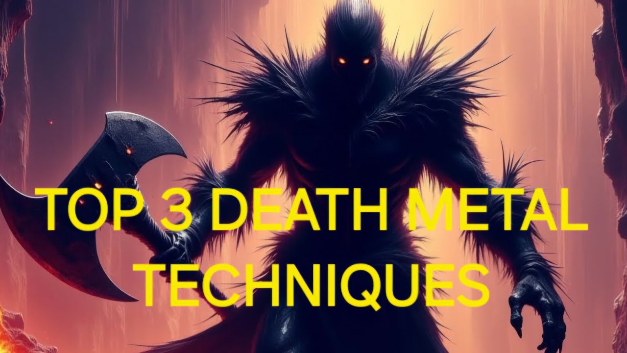 TOP 3 DEATH METAL GUITAR TECHNIQUES